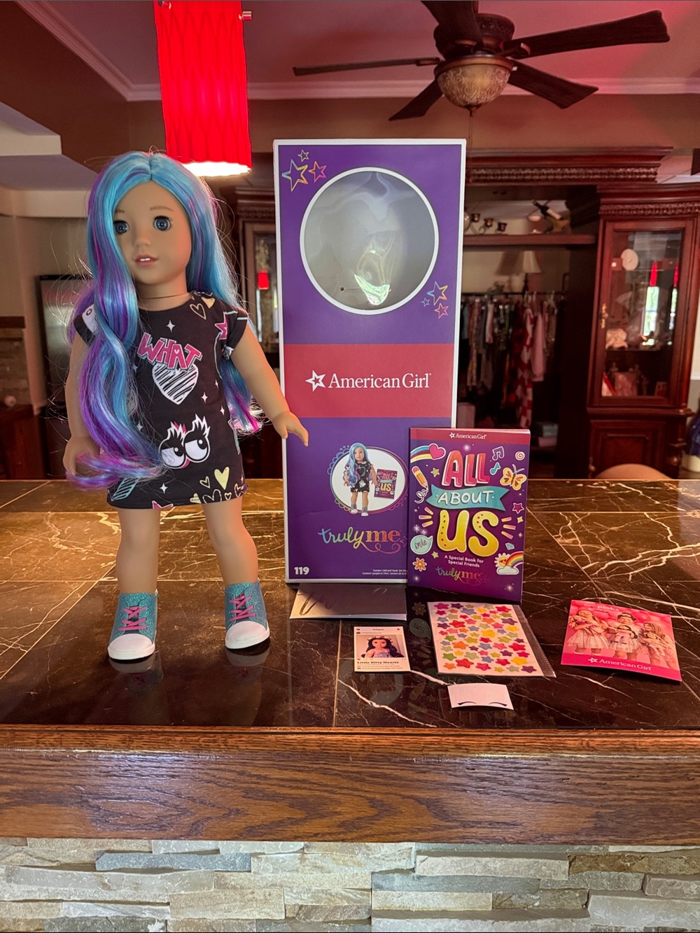 American Girl retired Doll #119 Truly Me with box and original clothes